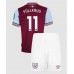 West Ham United Niclas Fullkrug #11 Hjemmedraktsett Barn 2024-25 Korte ermer (+ Korte bukser)